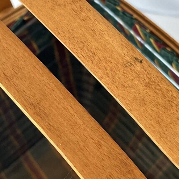 Longaberger 1995 Christmas Collection Cranberry Basket w/ Liner & Insert Holiday - Picture 15 of 16